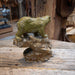 Vintage 1930's 40's Painted metal Inkwell Bear Statue Collectibles Teskey's