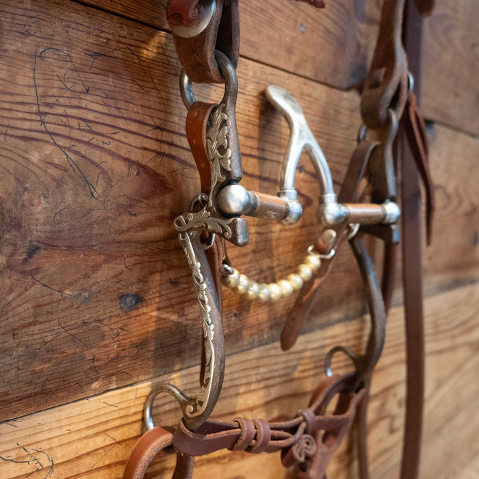 Kerry Kelley Silver Mounted Cathedral Bit Bridle Rig