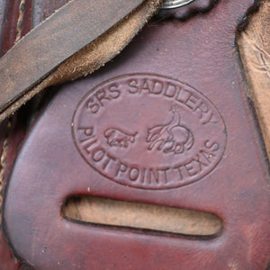 16" USED SRS RANCH SADDLE Saddles SRS SADDLERY   