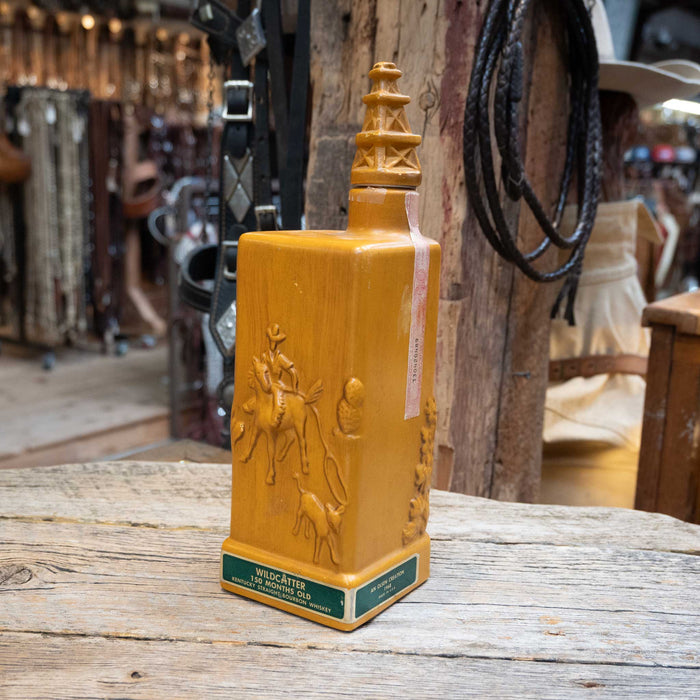 1968 Wildcatter Bournon Whiskey Decanter Louiseville, KY