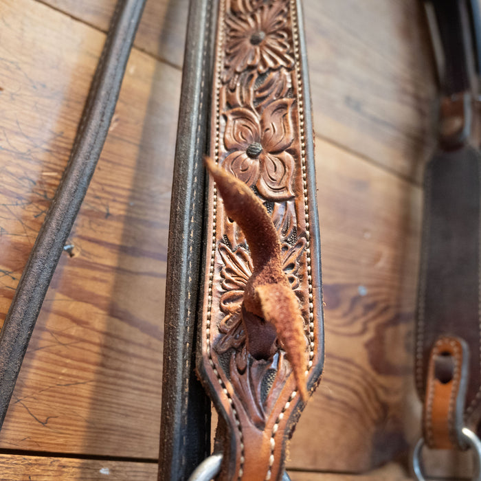 B. Anthony Silver Mounted Port Bridle Rig 1963