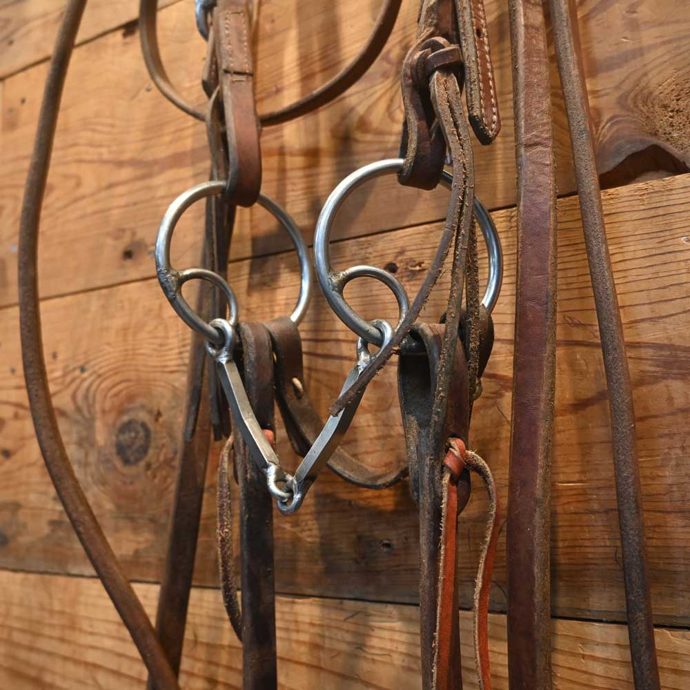 Bridle Rig - Locked Square Snaffle Bit RIG336 Tack - Rigs MISC   