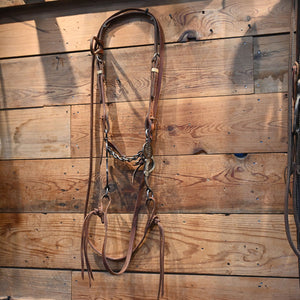 Bridle Rig - Campbell Silver Mounted Chain Bit RIG956 Tack - Rigs Campbell