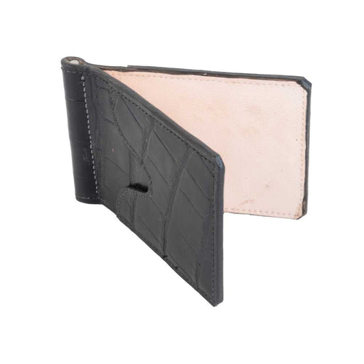 Bob Scott Black Alligator Wallet MEN - Accessories - Wallets & Money Clips Bob Scott   