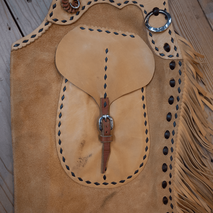 Bryan Clark Stepthrough Chaps w/ Ryan Clark Hardware