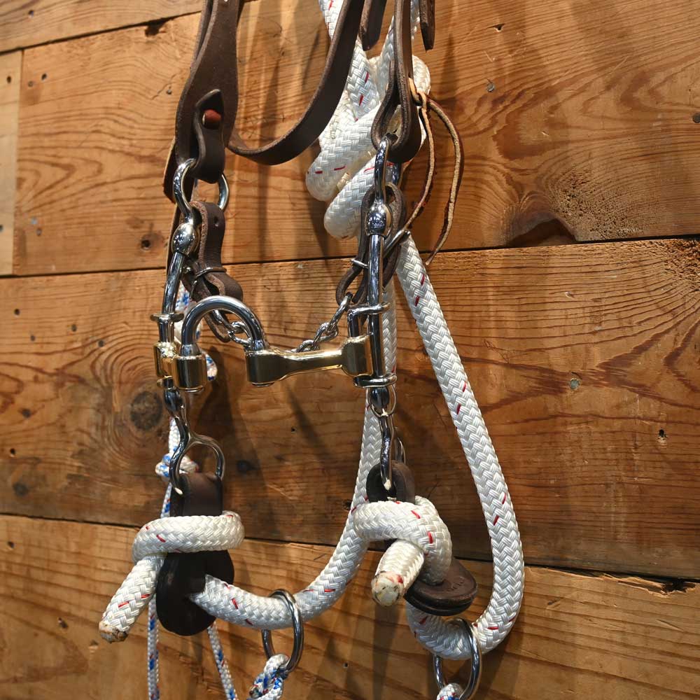 Cow Horse Supply Bridle Rig - DL Correction - Gag - Rope Martingale CH ...