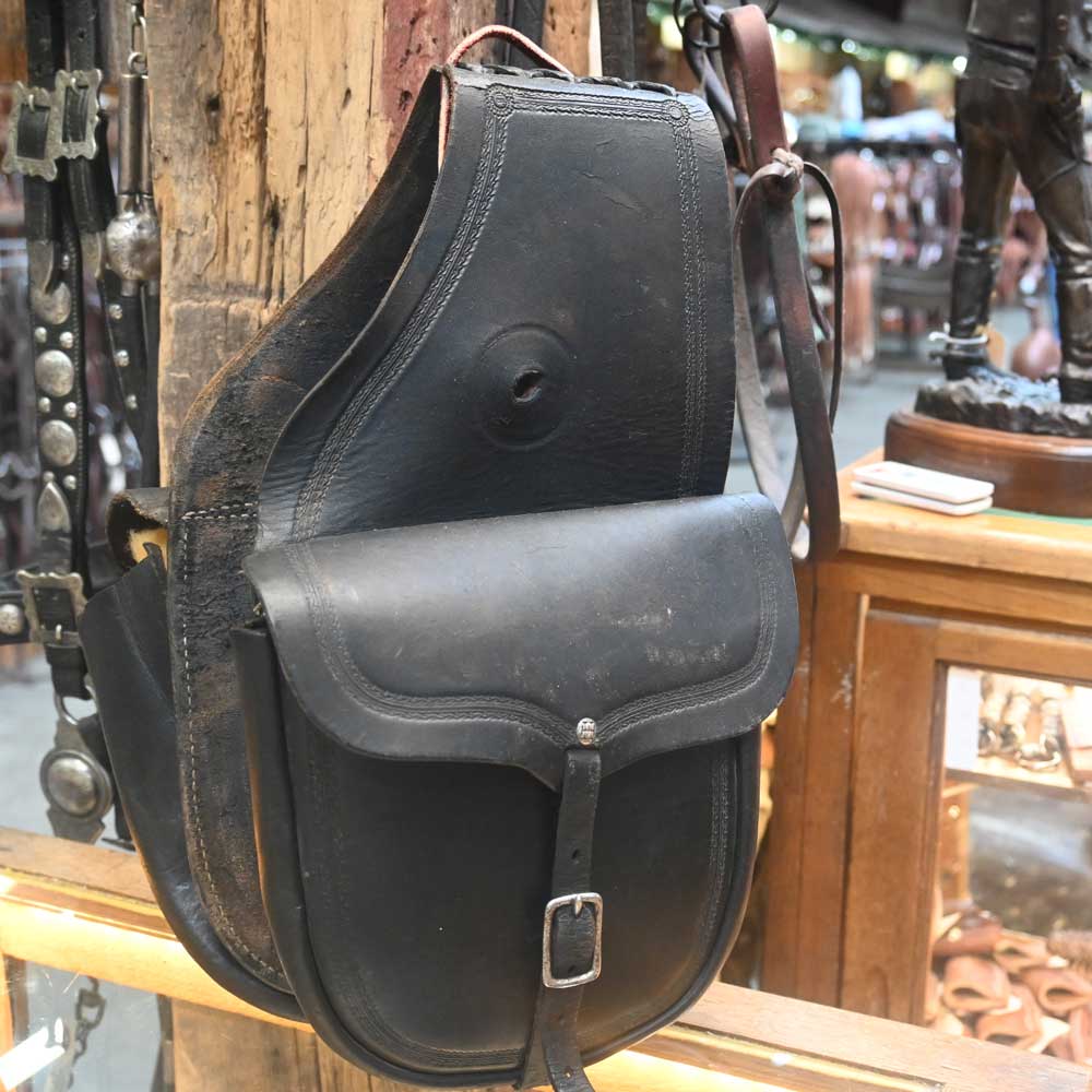 Handmade Leather Saddle Bags Collectibles MISC