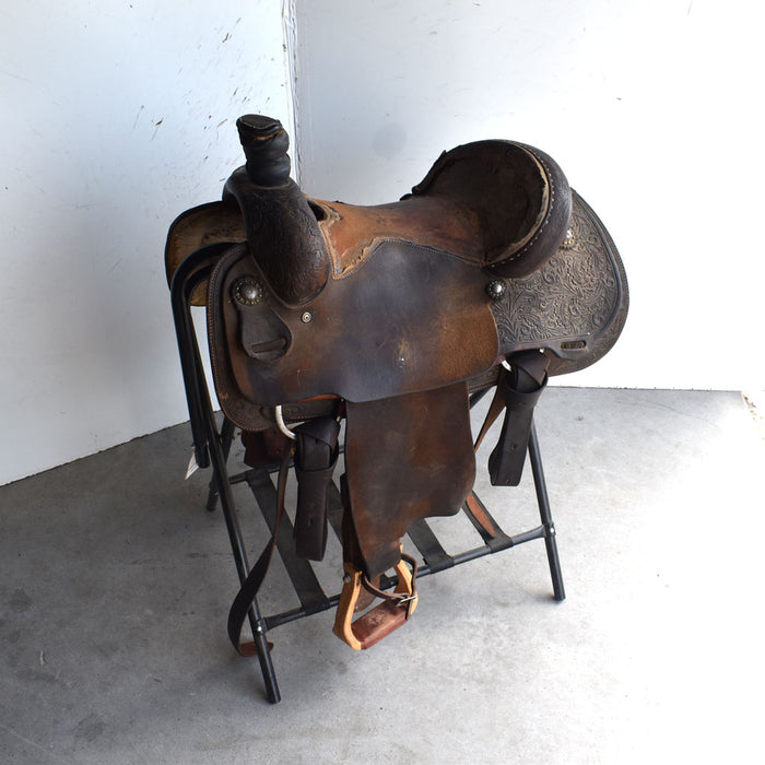 Used 15" Non-Rider Saddle Sale Barn Billy Cook