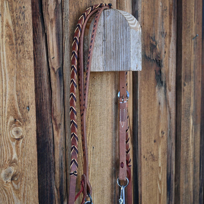 Silicone Beaded Hackamore Bridle Rig w/All New Leather
