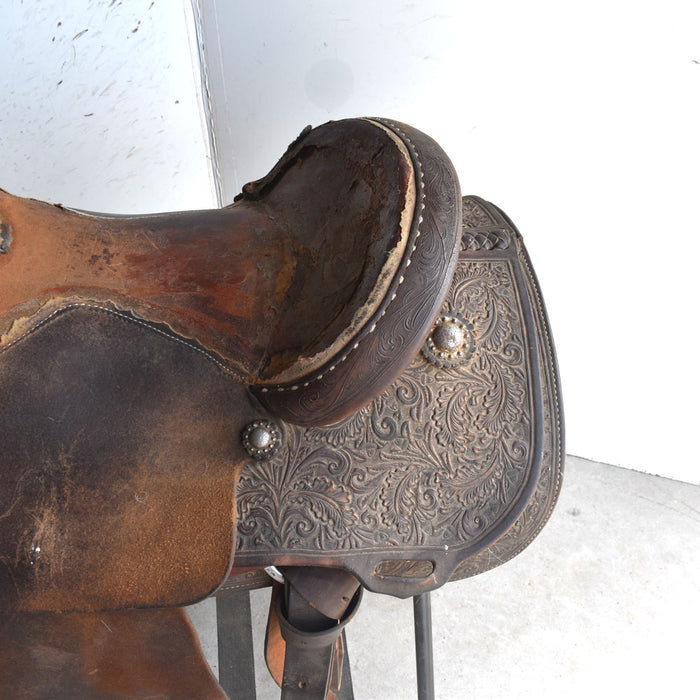 Used 15" Non-Rider Saddle Sale Barn Billy Cook