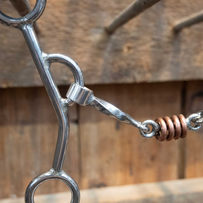 Schoneberg Casey Slow Twist Dog Bone w/ Copper Rings Bit 611