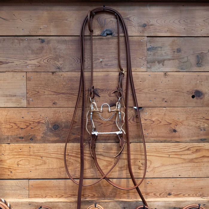 Don Hansen Correction Bridle Rig w/ Single Ear Headstall