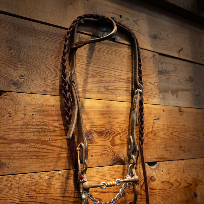 Professional's Choice Dog Bone Bridle Rig Tack - Rigs Professional's Choice