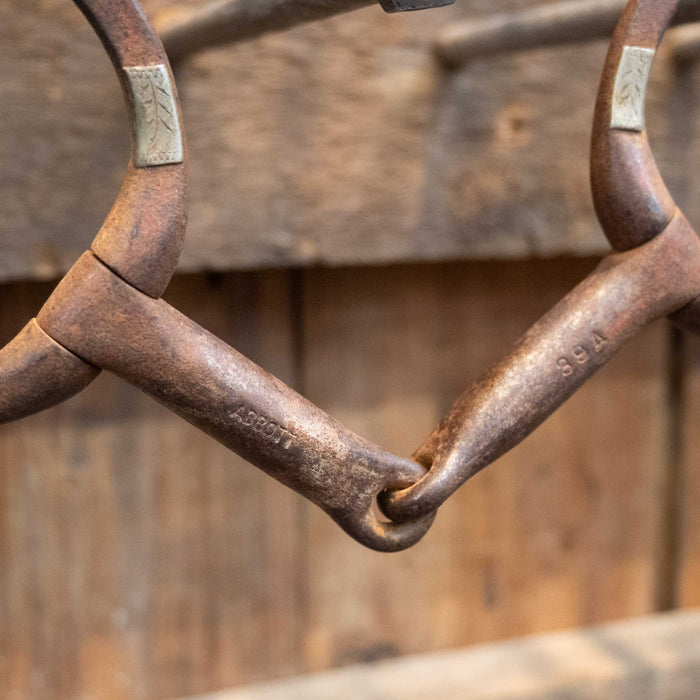 Abbott Locked O-Ring Snaffle Bit w/Copper Inlay