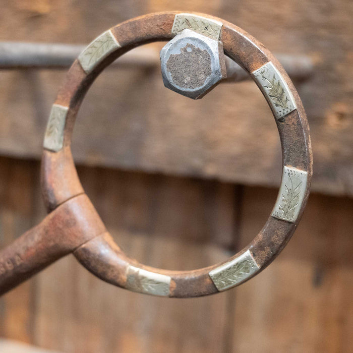 Abbott Locked O-Ring Snaffle Bit w/Copper Inlay
