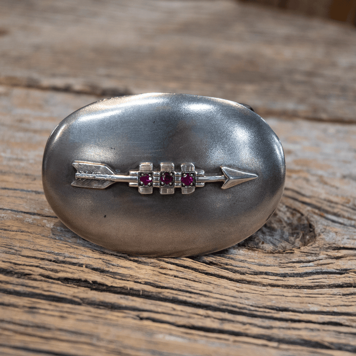 Clint Orms Sterling Silver Belt Buckle