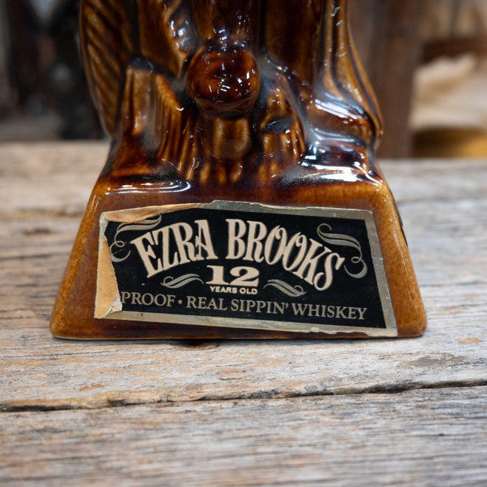 1968 Ezra Brooks Indian Chief 12 Year Whisky Decanter