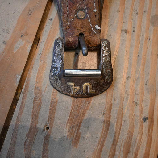 Spiller Leather Back Cinch w/Spiller Buckles Tack - Cinches Spiller