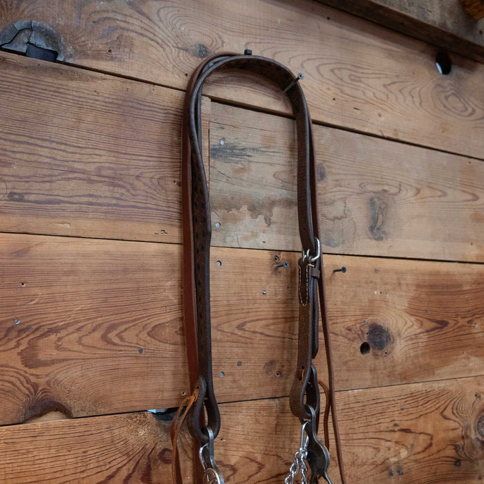 Paul Petska Copper Wrapped Mullen Bridle Rig