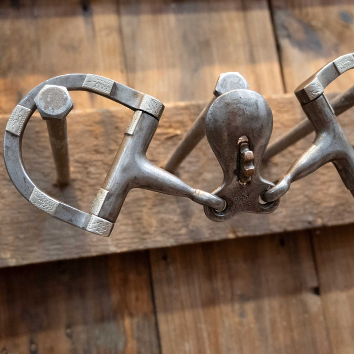 CATES #3650 Silver Mounted D-Ring Snaffle 1864