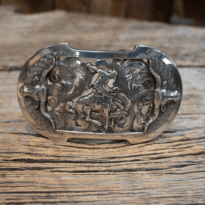 Matt Hackett Sterling Silver Belt Buckle
