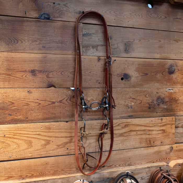 Silver Mounted Kerry Kelley 10 Ported Chain Bridle Rig