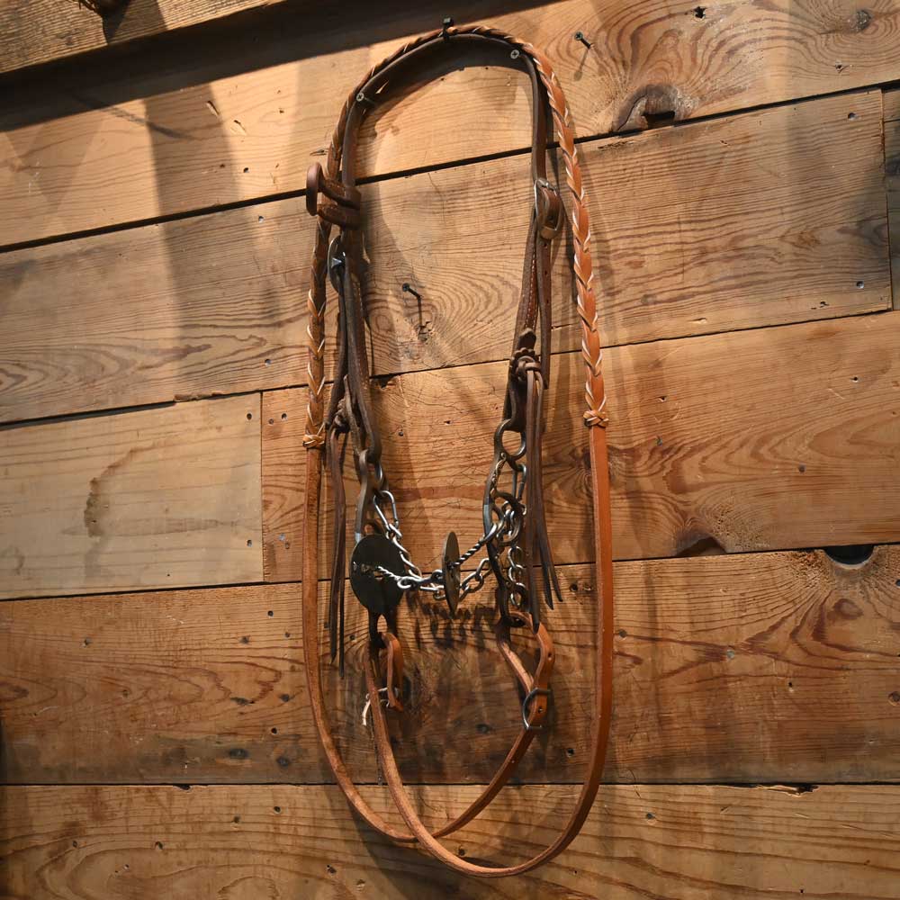 Bridle Rig - Barrel Rig - Classic Equine 3 piece Twisted Gag - Bit RIG342 Tack - Rigs Classic Equine   
