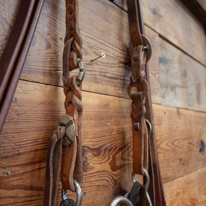 Cutrell Solid Port Bridle Rig Tack - Rigs Cutrell