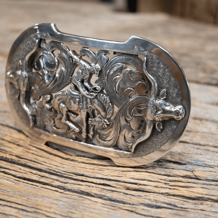 Matt Hackett Sterling Silver Belt Buckle