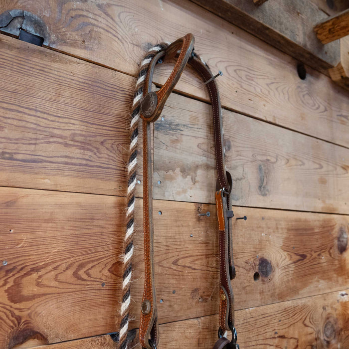 JT Silversmith Copper Hooded Port Bridle Rig