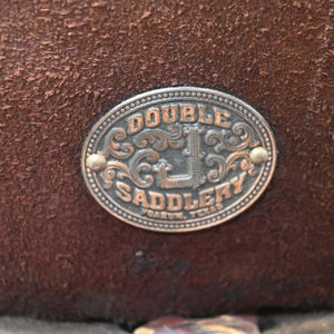 14" USED DOUBLE J POZZI BARREL SADDLE Saddles DOUBLE J SADDLERY   