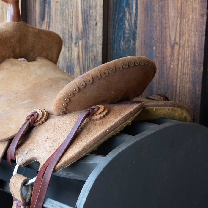 12.5" USED SOUTH TEXAS YOUTH RANCH SADDLE