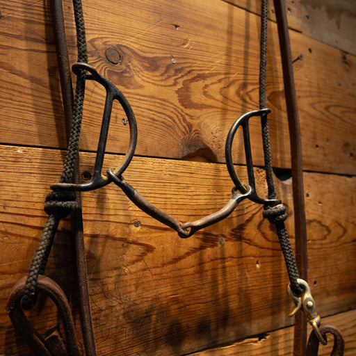 Smooth Snaffle Draw Gag Bridle Rig Tack - Rigs MISC