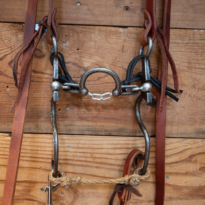 Silver Mounted Kerry Kelley 10 Ported Chain Bridle Rig
