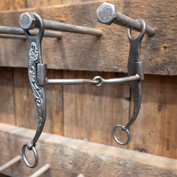 Kris Rinks Shank Snaffle Bit