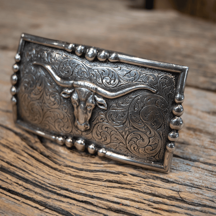 Bob Berg Sterling Silver Belt Buckle
