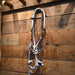 CHS Solid Port Rig w/Martingale Tack - Training Cow Horse Supply