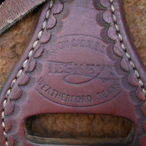 16" USED TESKEY'S RANCH SADDLE Saddles Teskey's Saddlery