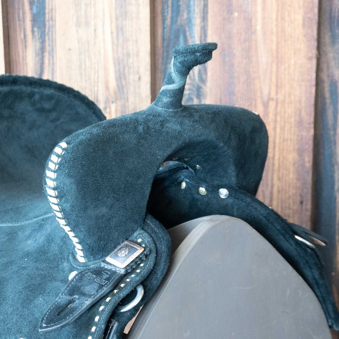 14" USED SEVEN LIGHTWEIGHT (FIBER TREE) BARREL SADDLE
