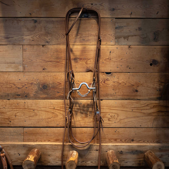 Kerry Kelley 10 Flat Johnny Port Bridle Rig Tack - Rigs Kerry Kelley