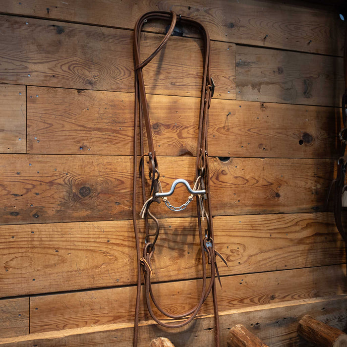 Kerry Kelley 10 Flat Johnny Port Bridle Rig Tack - Rigs Kerry Kelley