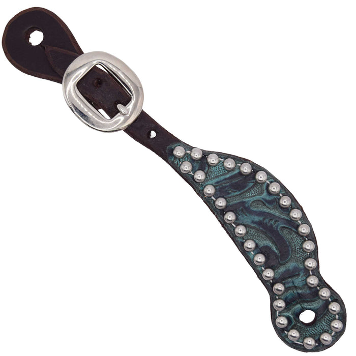 Teskey's Youth Chocolate Western Spur Straps