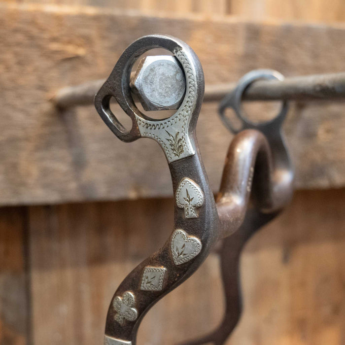 CATES #8168 Silver Mounted Solid Port 1867