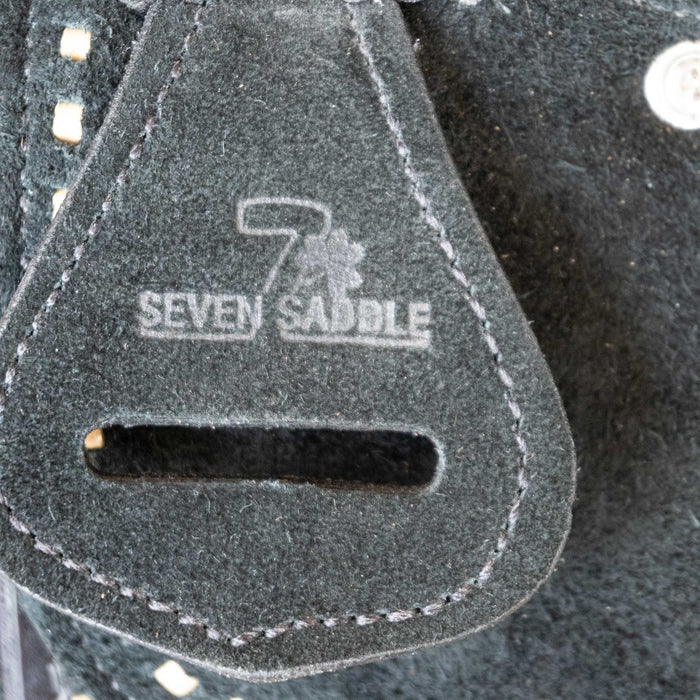 14" USED SEVEN LIGHTWEIGHT (FIBER TREE) BARREL SADDLE