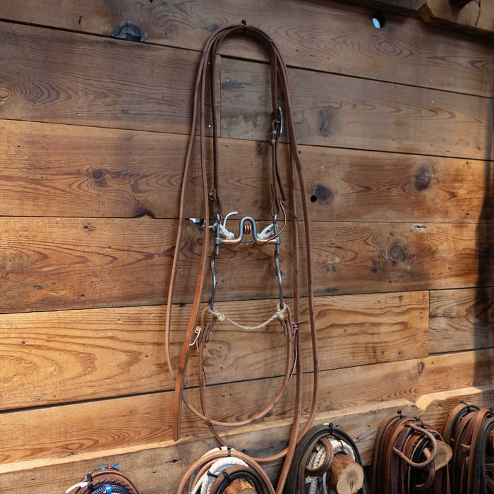 Josh Ownbey Port w/ Copper Rings & Bars Bridle Rig