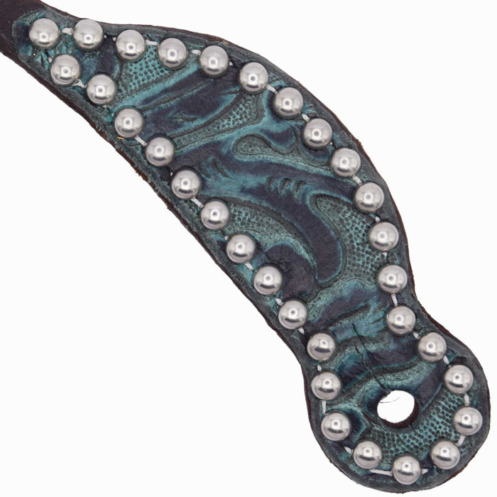 Teskey's Youth Chocolate Western Spur Straps