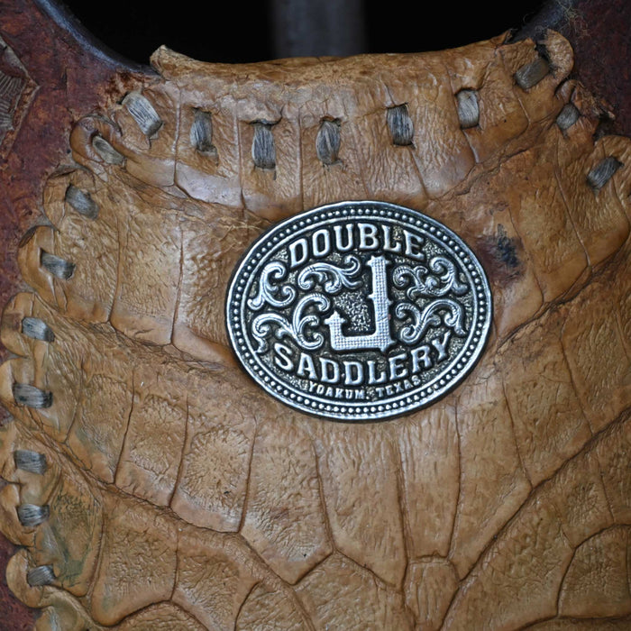 13.5" USED DOUBLE J POZZI PRO BARREL SADDLE