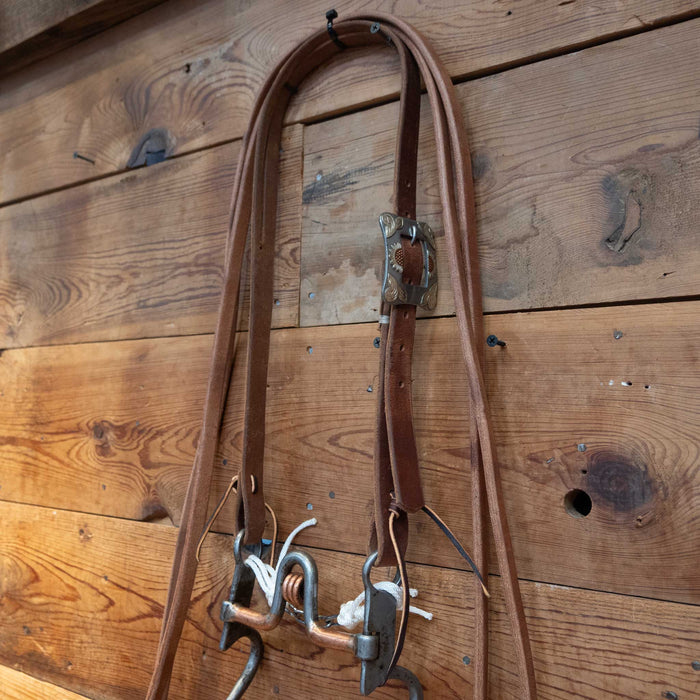 Josh Ownbey Port w/ Copper Rings & Bars Bridle Rig