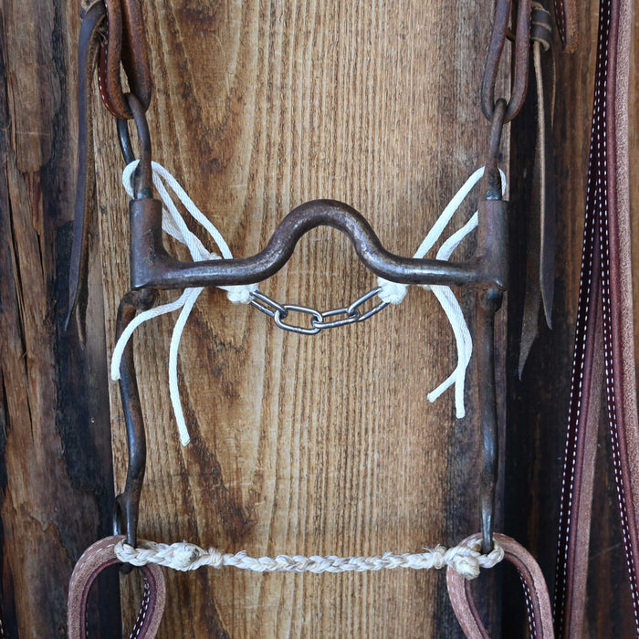 Dutton Solid Port Bridle Rig w/Split Ear Headstall