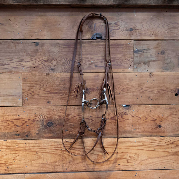 Cowboy Tack Ported Chain Bridle Rig